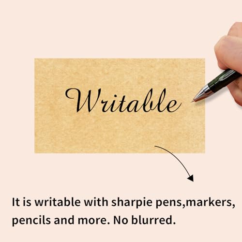 Kraft Paper Rectangle Removable Moving Labels (Kraft Paper / 2*3 inch)