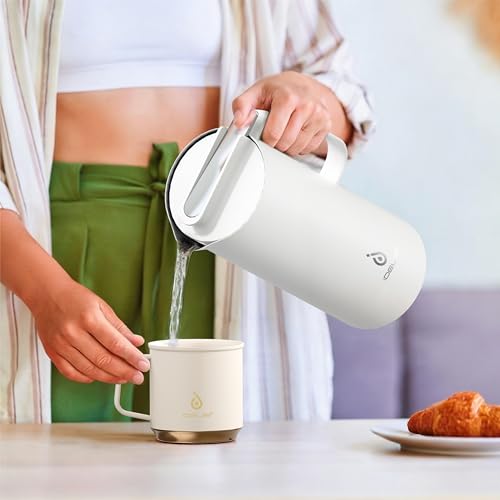 Thermal Coffee Carafe 50oz (Snow White / 47.3 Ounces)