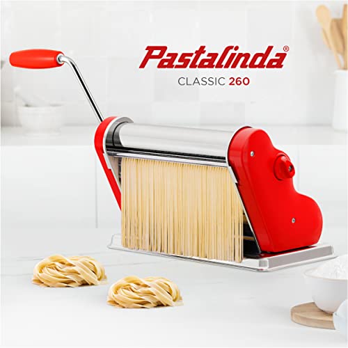 Classic 260 Pasta Maker Machine (Red)