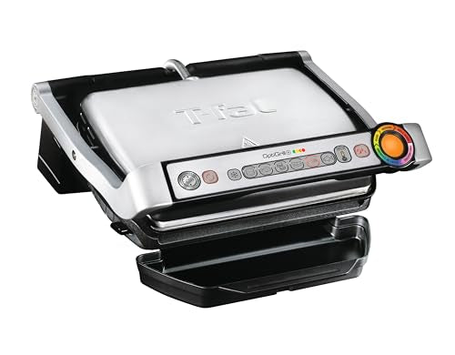 OptiGrill Indoor Panini Press Grill with 6 Cooking Programs (OptiGrill / Up to 4 Servings)