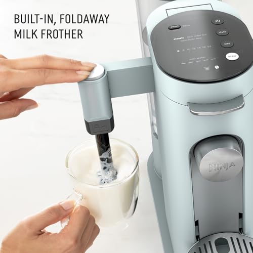 Pods & Grounds Coffee Maker (Standard-Glacier Blue)