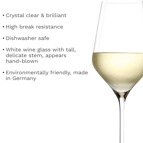 Quatrophil White Wine Glasses Crystal (2 Pieces (1 Pack))