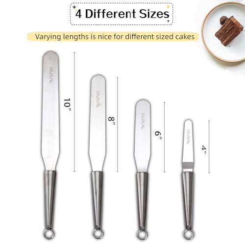 Cake Frosting Spatula Set (4 Count)
