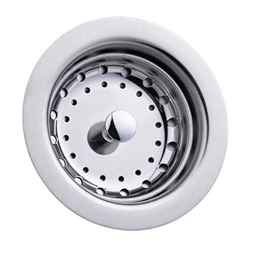 2 Pack Kitchen Sink Basket Strainer and Stopper (2 Count)