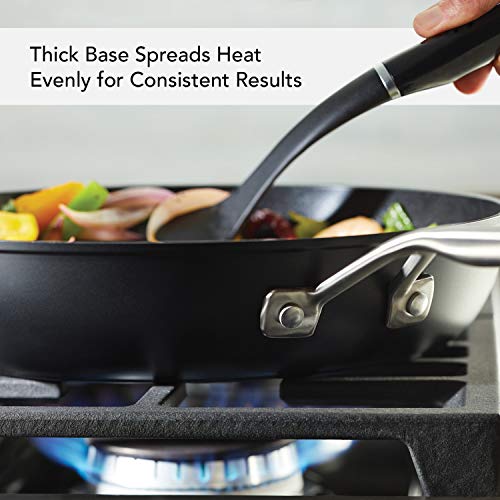 Induction Nonstick Frying Pan with Lid (Skillet with Lid (12.25"))