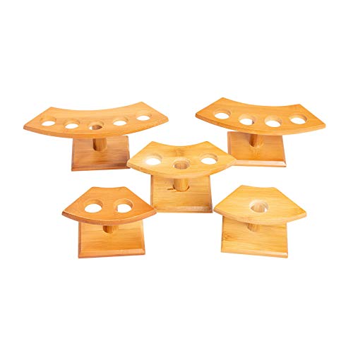 Japanese Style Temaki Sushi Roll Holder Ice Cream Cone Holder With 1 (5 Holes)