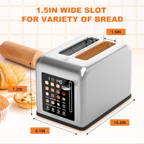 2 Slice Toaster Touch Screen