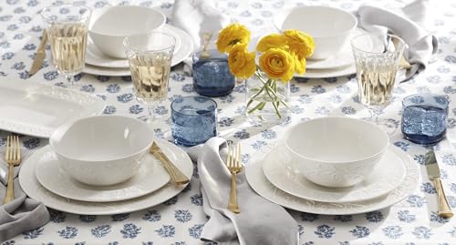 Opal Innocence Carved Porcelain 16 (21.55 LB / 16-Piece Place Setting)
