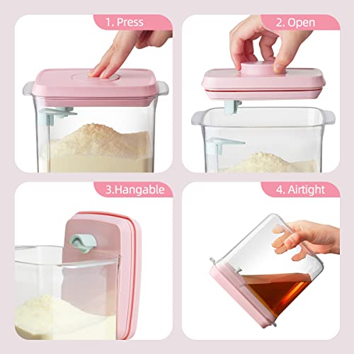 Formula Container (1700ml Pink)