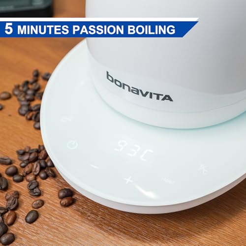 Cosmopolitan 1.0L Gooseneck Electric Kettle (White)