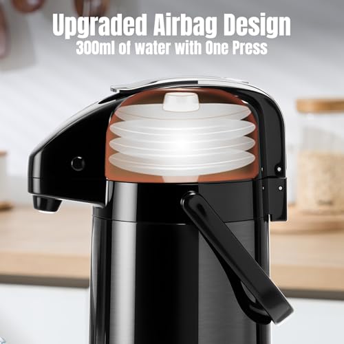 Coffee Dispenser with Pump (Black)