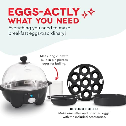 Rapid Egg Cooker (7 Eggs / Black)