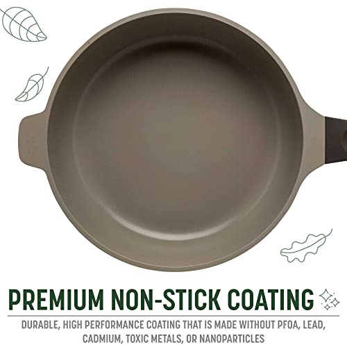 All-in-One Pan, Multilayer Nonstick Cookware Set, High-Performance Construction, Multipurpose Design Replaces Multiple Pots and Pans, Dishwasher Safe, 11-Inch, 4.4-Quart Capacity, Graphite (Graphite / 11-Inch / All-In-One Pan)