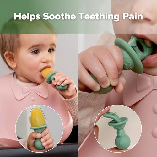 Astronaut Ice Pop Mould Set (Pea Green)