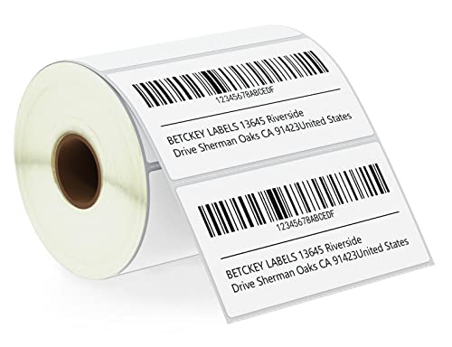 4" x 2" 102 mm x 51 mm (01-rolls (750 Labels))