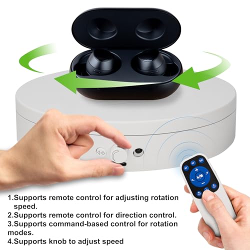 Motorized Rotating Display Stand with Remote