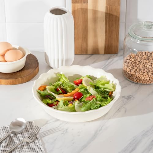 Sweejar Ceramic Pie Pan for Baking (Beige)