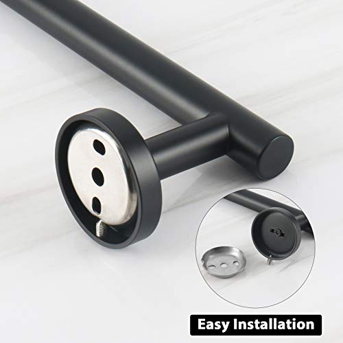 Bath Towel Bar (Matte Black / 33 Inch)
