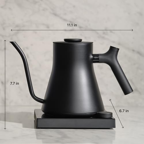 Stagg EKG Pro Studio Gooseneck Electric Kettle (Matte Black / EKG Pro Studio)