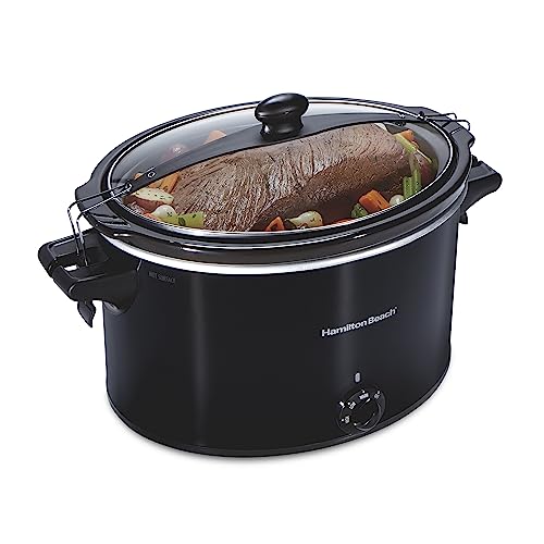 Stay or Go Extra Large 10 Quart Portable Slow Cooker (10 Quarts / Black)