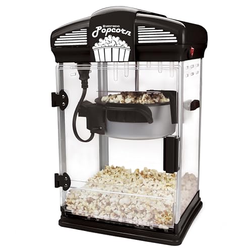 Stir Crazy Movie Theater Popcorn Popper (Black)