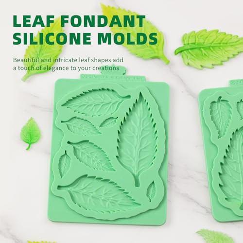 Leaf Molds Silicone (2 Pcs)