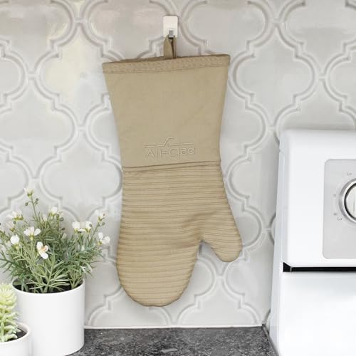 Silicone Oven Mitts (Cappuccino / 2 Pack)