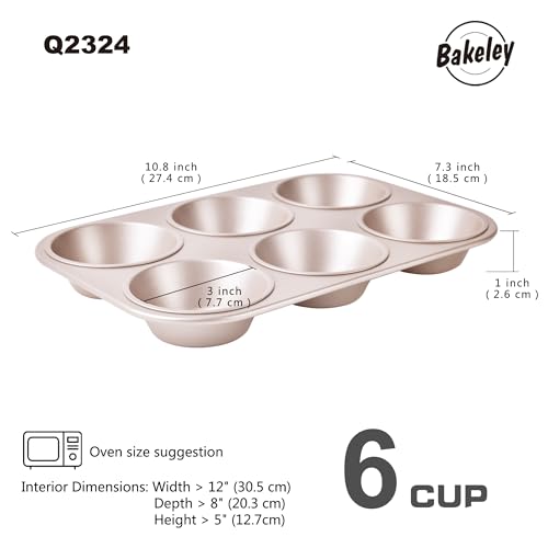 Muffin Cake Pan (10.83"D x 7.28"W x 1.1"H)
