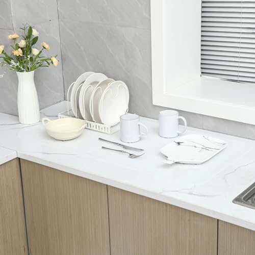 Silicone Dish Drying Mat for Multiple Usage (Translucent / 36"L x 18"W)