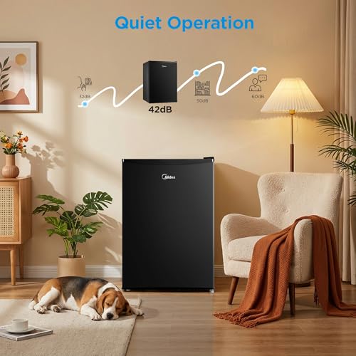 2.7 Cu.ft Mini Fridge (Black / 2.7 Cubic Feet)