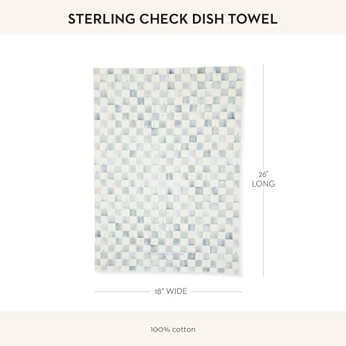 Cotton Dish Towel (Sterling Check / 1-Pack)