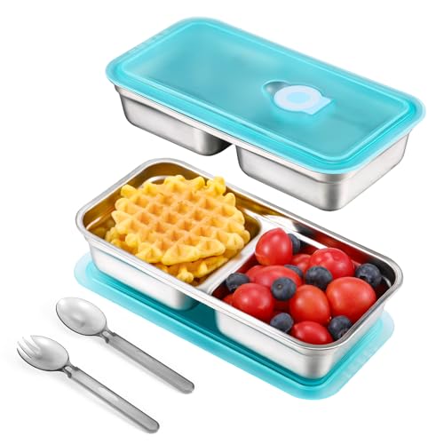 Stainless Steel Snack Containers with Lids