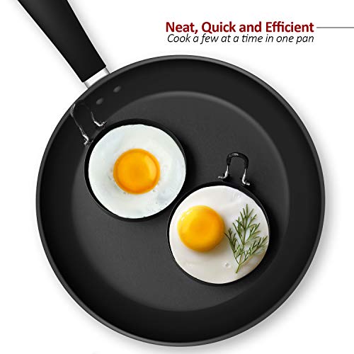Stainless Steel Egg Cooking Rings & Pancake Mold