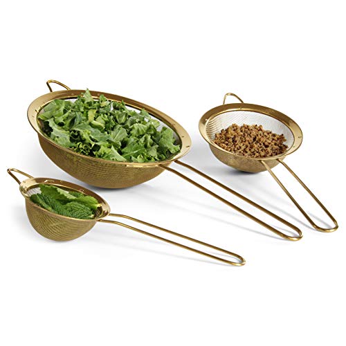 Strainer Set Fine Mesh (3 Count)