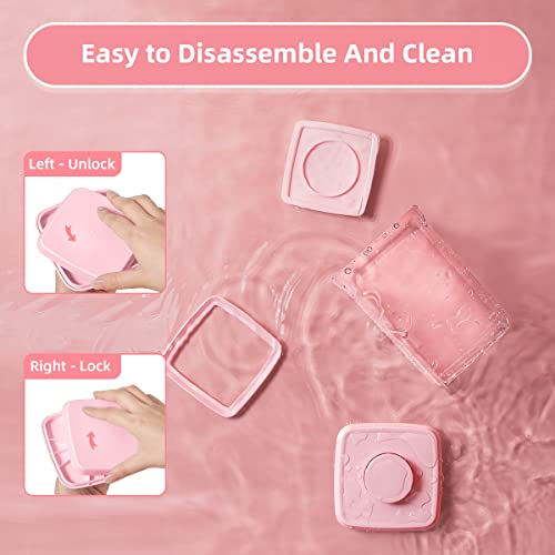 Airtight Food Storage Container (7 Pcs Set Pink)