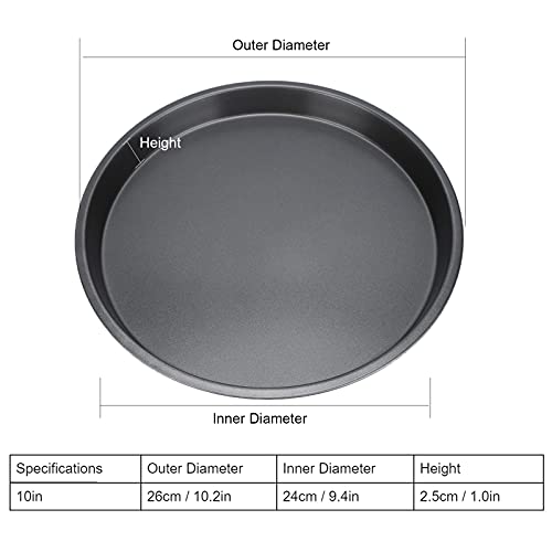 10 Inch Deep Dish Pizza Pan (2 Count)