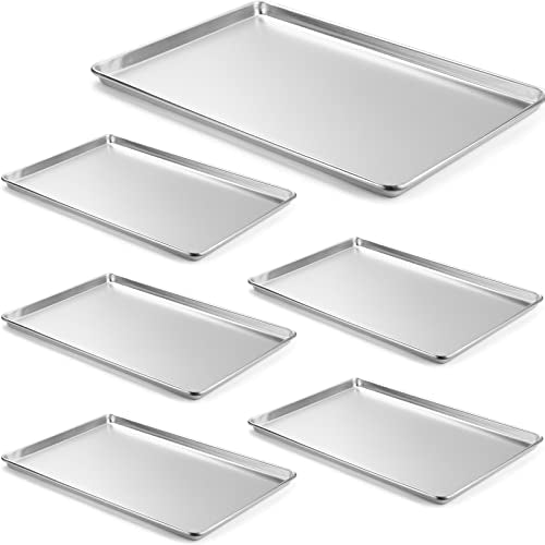 6 Pack Aluminum Sheet Pan (6 Count)