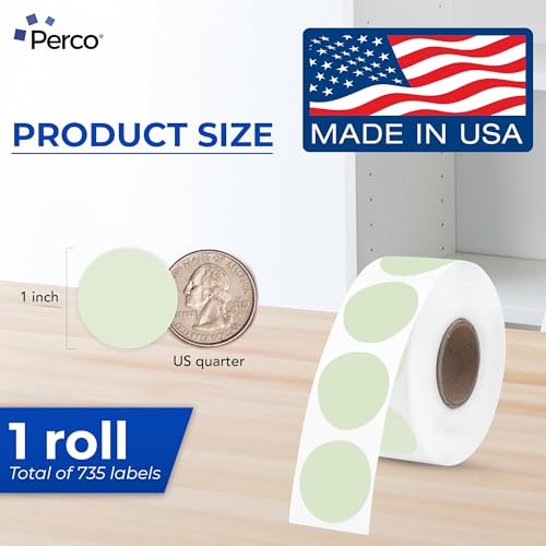 Green Thermal Labels (Green)
