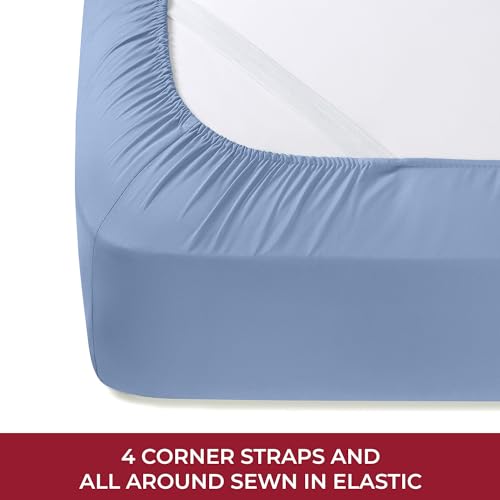 Iconic 4 Piece (1561 Sky Blue / RV / Short Queen)