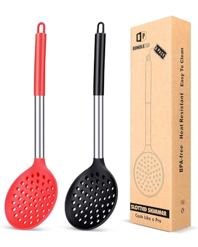 Silicone Kitchen Ladle Strainer (2 Count)
