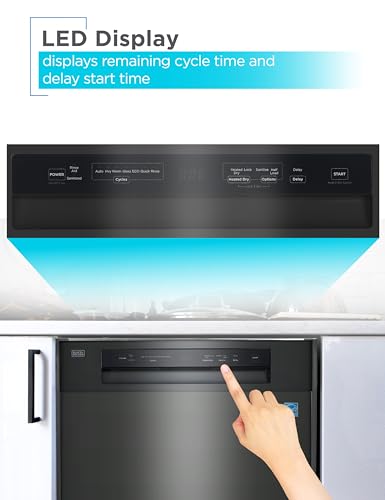 24" Built In Dishwasher (Black-100MB)