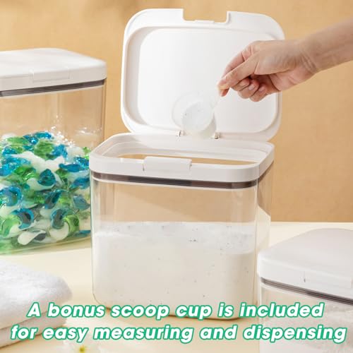 4.75 Qt Rice Flour Container Dog Food Storage Holder with Flip (4.75Qt-Rectangle)