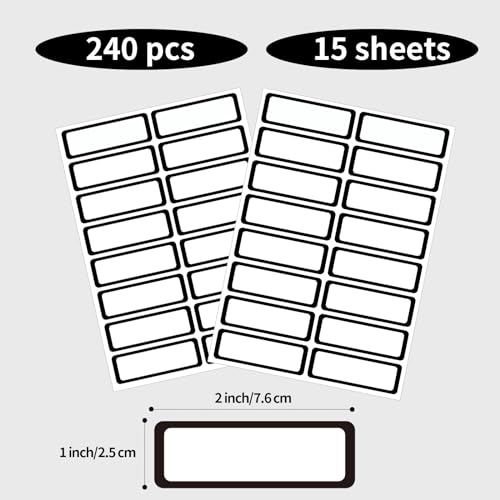 Removable Freezer Labels Stickers