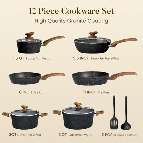 Pots and Pans Set Non Stick