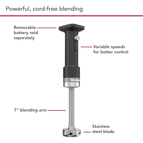 Go Cordless Hand Blender (Black Matte)