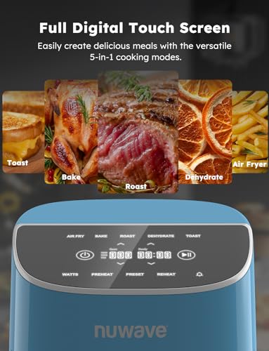 Brio Plus 8 Qt Air Fryer (Cozy Blue)