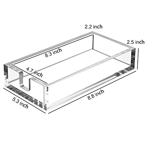 Acrylic Napkin Holder for Bathroom