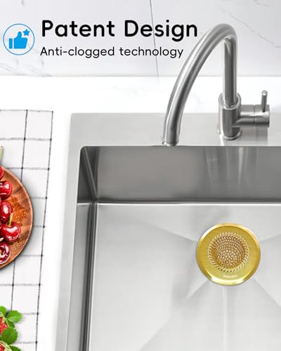 Kitchen Sink Drain Strainer (Yellow)