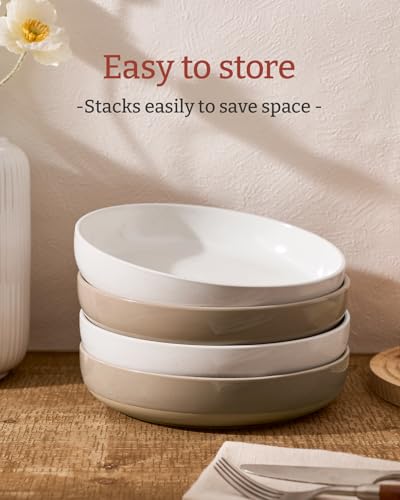 Milkyway 33 oz Pasta Bowls Set of 8 (Multicolor / Set of 8)