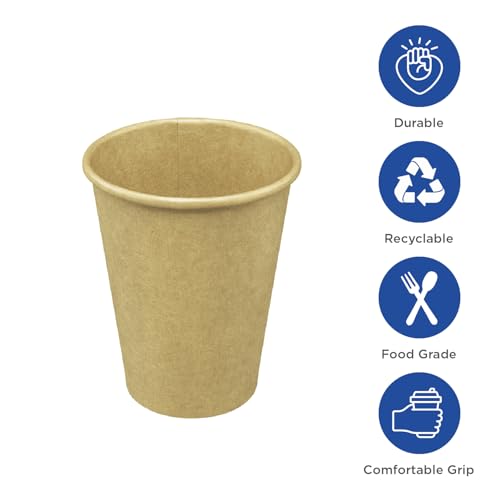 8 oz Coffee Cups (8 OZ / Kraft)